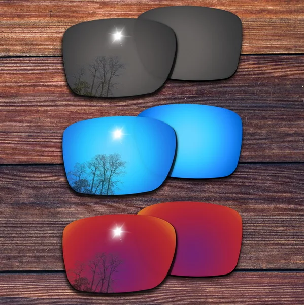 3 pairs OOWLIT поляризованные Сменные линзы для солнцезащитных очков-оправа для солнцезащитных очков оправа - Цвет линз: 3 pairs