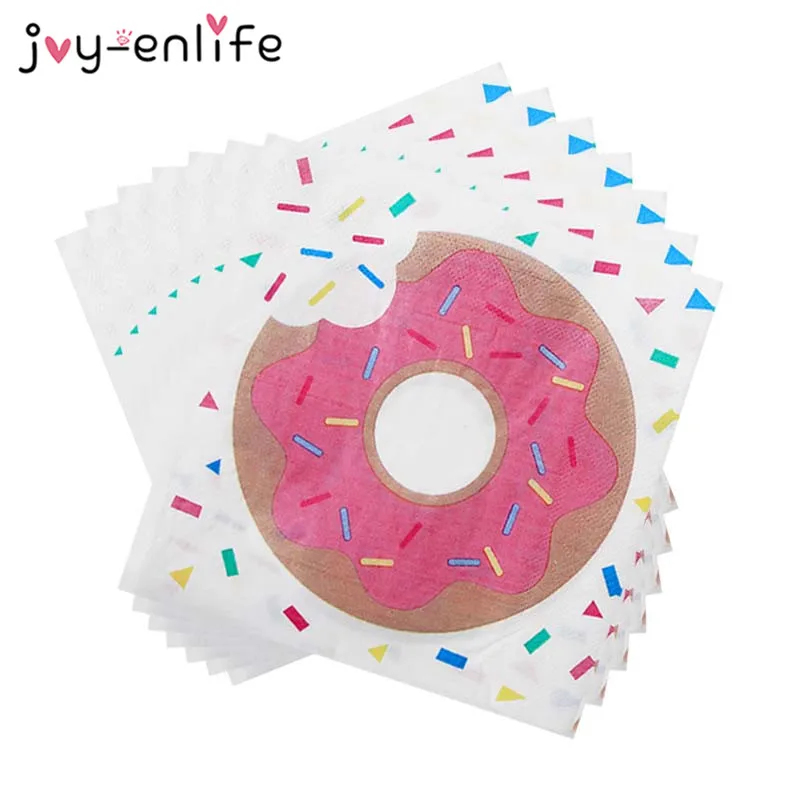 JOY ENLIFE 20 штук свадебные украшения в форме пончика вечерние тема одноразовая