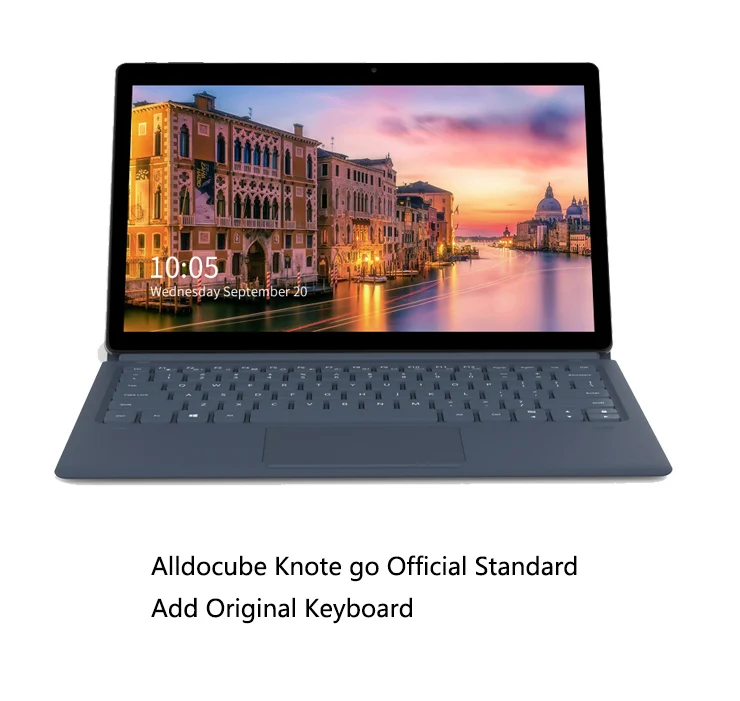 Add Keyboard 11,6 дюймов ветвью Alldocube и бант Go 2-в-1 планшет Intel N3350 Dual Core 4G Оперативная память 128 г/64 гром WIN10 5.0MP Камера BT 2,4 ГГц частота Тип-C - Комплект: Add Keyboard