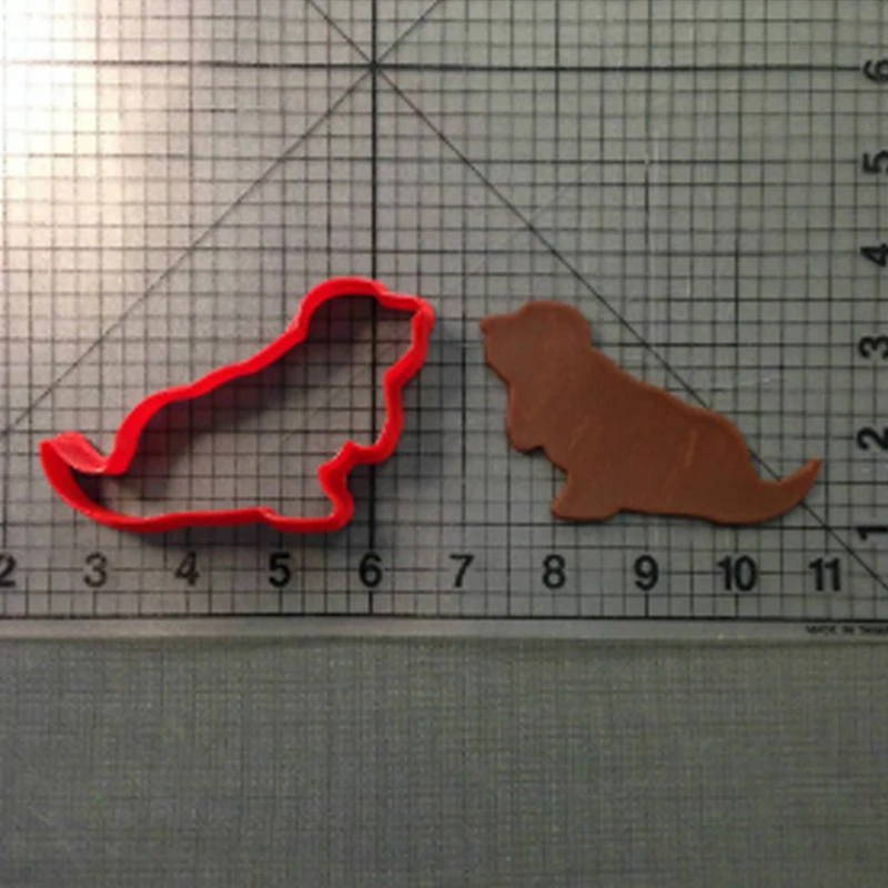 LUC милые различные виды собак резак для печенья набор помадной формы на заказ 3d