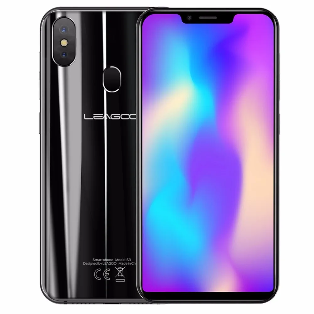 Оригинальный мобильный телефон LEAGOO S9 4G Android 8 1 4 Гб + 32 ГБ MTK6750 восьмиядерный