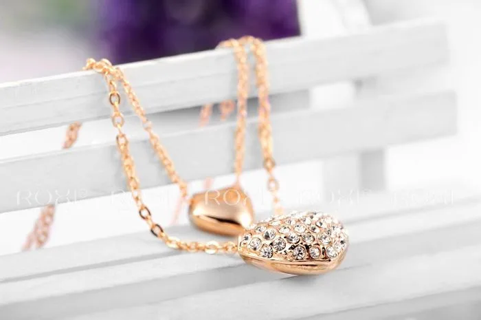 Wholesale 18K Gold Plated Austrian Crystal wedding necklace Fashion Jewelry factory prices RO120 | Украшения и аксессуары