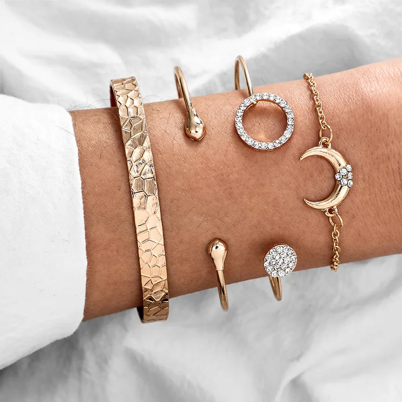 

11 Style Boho Summer Beach Jewelry Shell Feather Plane Bracelets Chic Mosaic Zircon For Women Bracelet&Bangle Wedding Party Gift