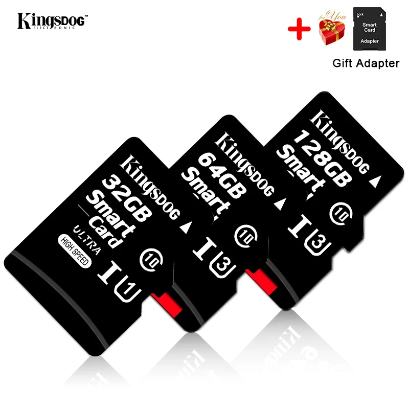 KINGSDOG новая карта памяти TF Micro SD карты класса 10 8 ГБ 16 32 64 Гб 128 Microsd внутренняя память