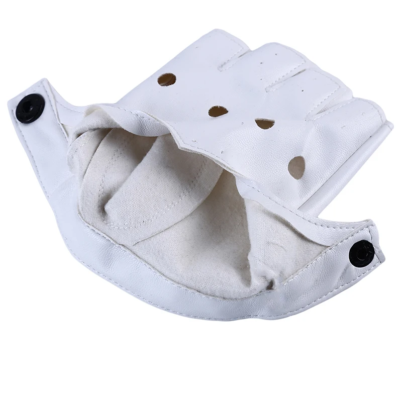 1 пара Модные кожаные перчатки красные черные белые Luvas Guantes Mujer для женщин и