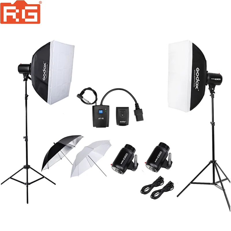 600Ws Godox строб студия Flash Light Kit 600W фотосветильник освещение Strobes световые стойки