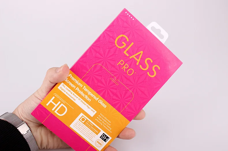 100 шт оптовая продажа логотип защита экрана под заказ упаковка для iPhone 6 plus 7 8