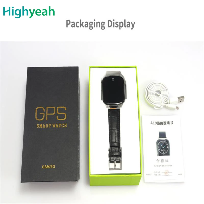 Детские Смарт-часы A19 3G Wi-Fi GPS-локатор | Автомобили и мотоциклы