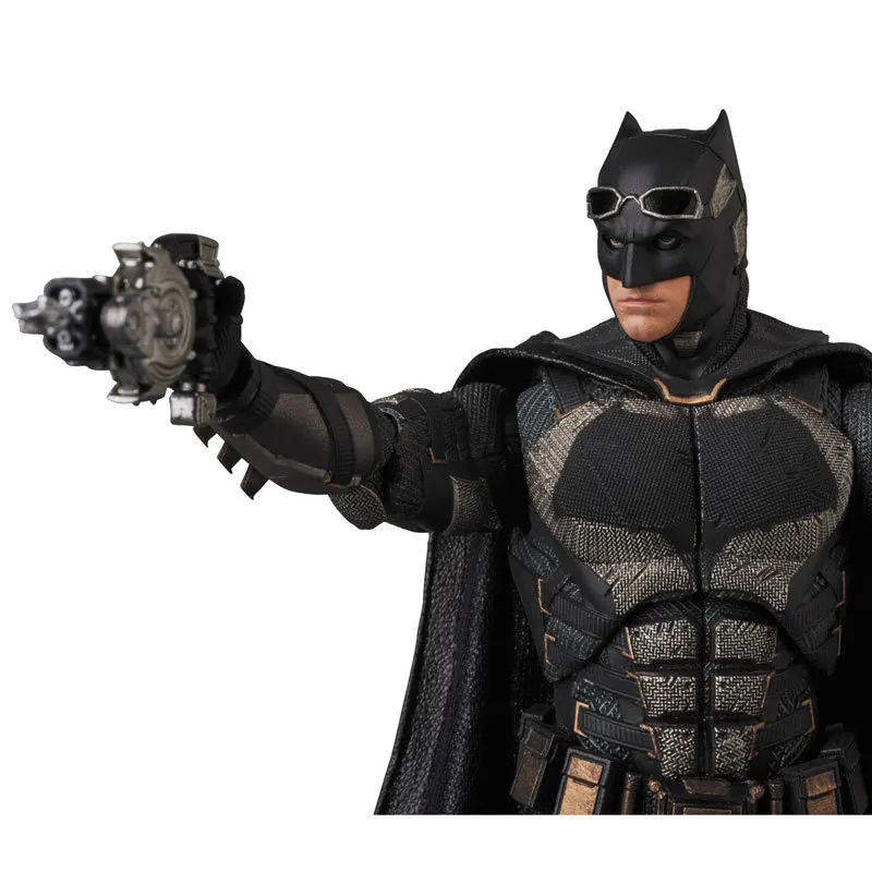 MAFEX 056 Бэтмен Тактический Костюм Ver. The Dark KNight DC Justice League ПВХ фигурка Коллекционная модель игрушки 16 см