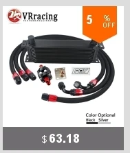 VR RACING-30 ряд AN-10AN Универсальный Масляный радиатор двигателя VR7030