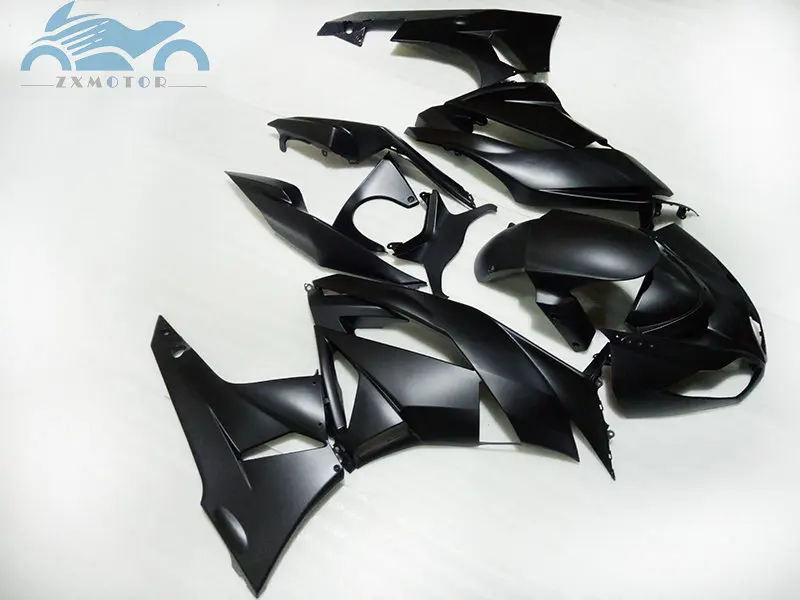 Custom Motorcycle fairings kit for KAWASAKI Ninja ZX6R 2009 2011 2012 sports fairing kits ZX 6R 636 09-12 matte black bodyworks |