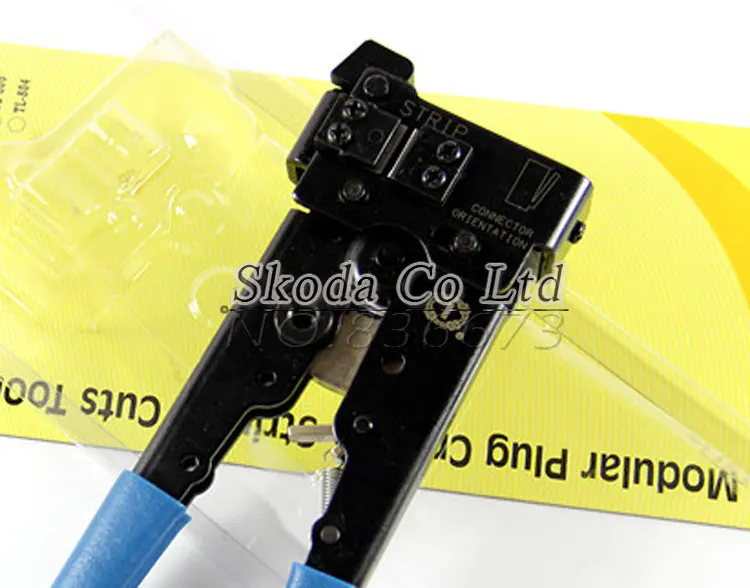 Углеродистая сталь 8P8C/RJ45 сети обжимные инструменты AMP плоскогубцы TL 808|crimping