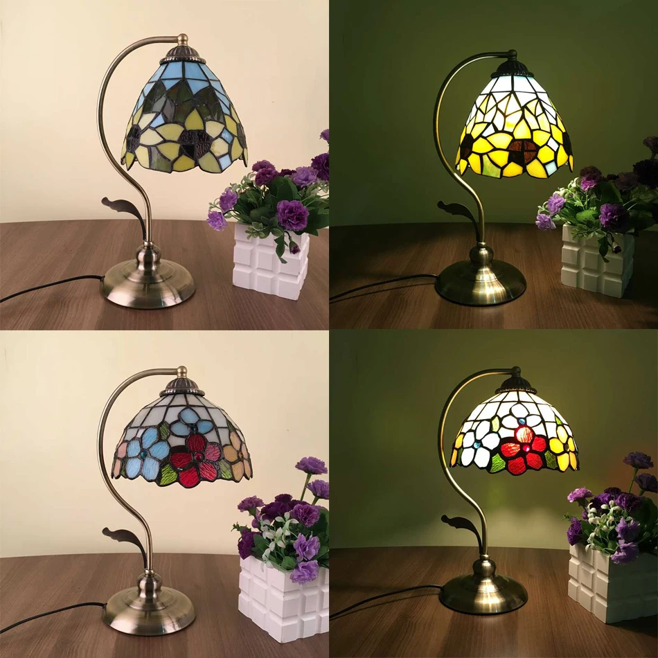 Светодиодная художественная настольная лампа-деко 5-дюймовая комнатная лампа