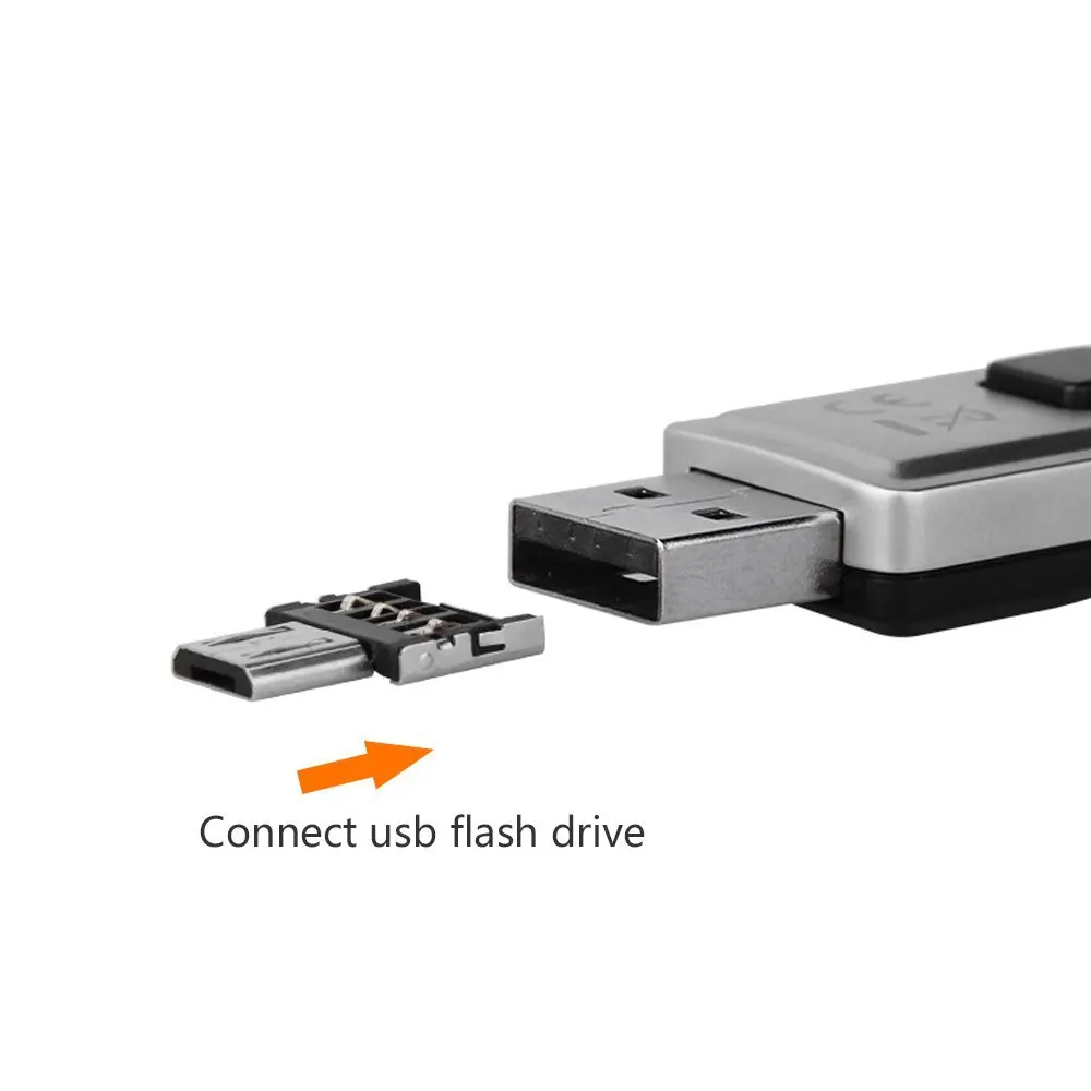 OTG адаптер 2 0 Micro USB к для флеш накопителя внешний аккумулятор планшет мышь