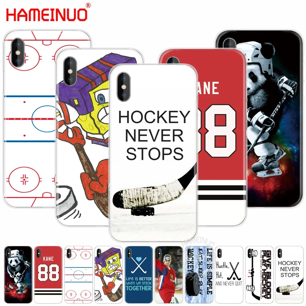 Чехол для мобильного телефона HAMEINUO ice Hockey kane iphone X 8 7 6 4 4S 5 5S SE 5c 6s plus | Мобильные