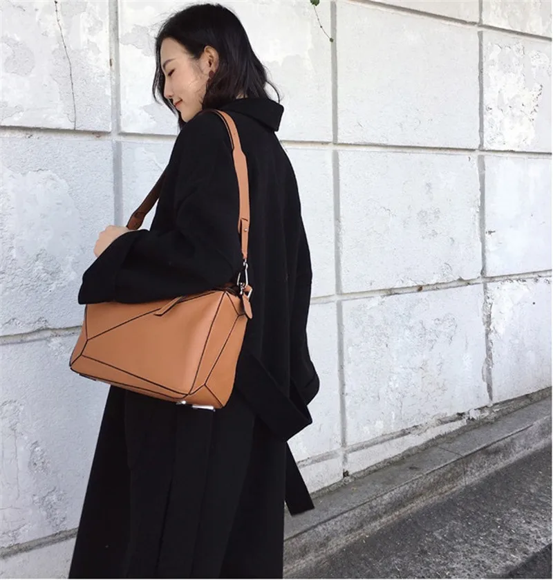 Autumn winter woolen coat women Loose Large size wool coats female Belt slim long Basic coats Both sides of the slit jacket N332