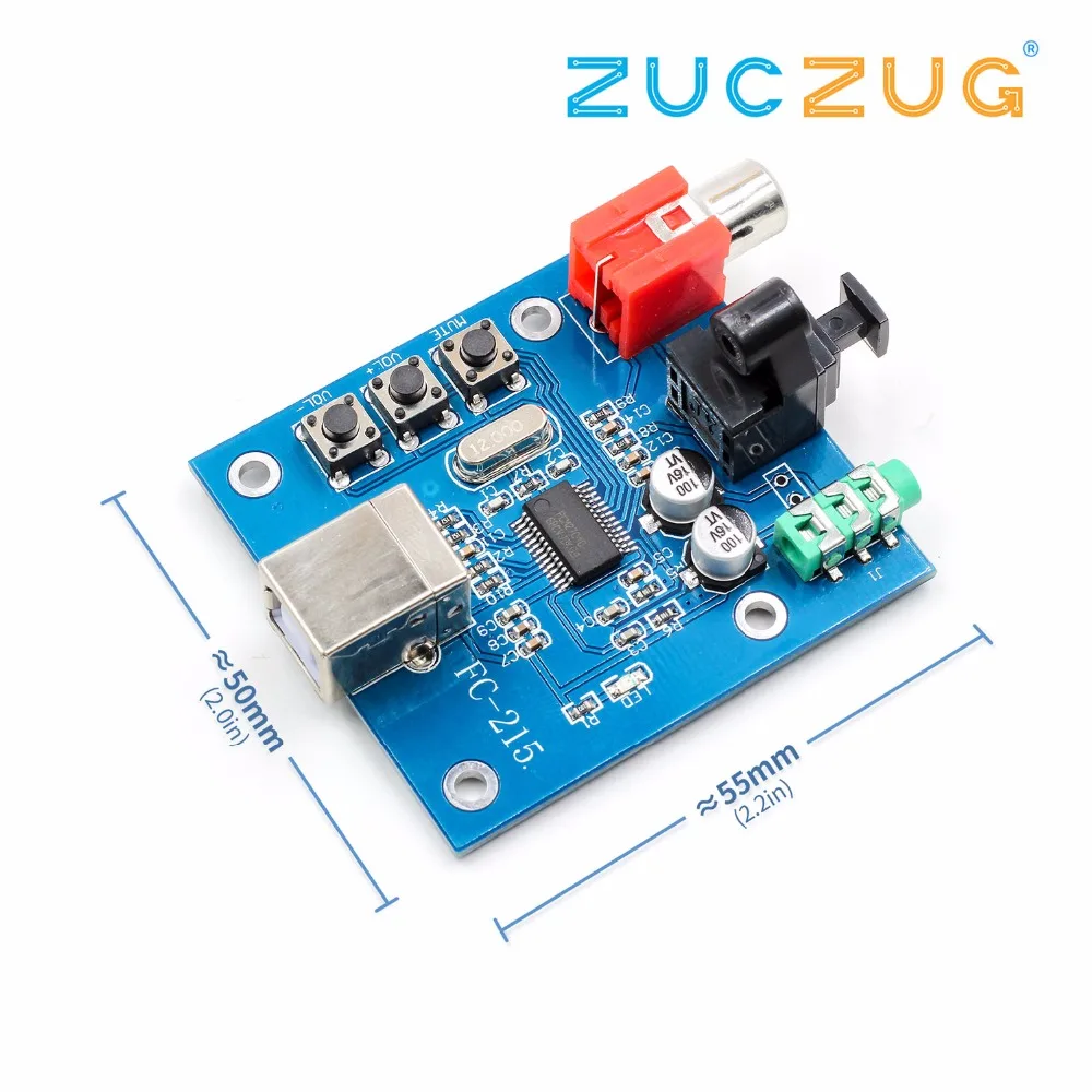 PCM2704 USB DAC Power волоконно-оптический коаксиальный аналоговый выход для Raspberry Pi RaspBMC