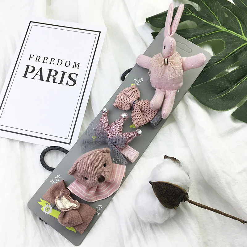 Хит продаж 5 шт. Детские ободки для девочек с героями мультфильмов милые заколки