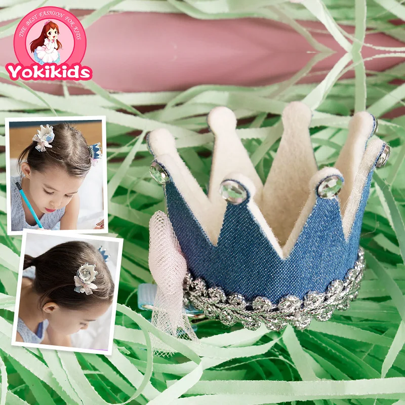 Детская заколка для волос диадема с алмазной короной | Мать и ребенок