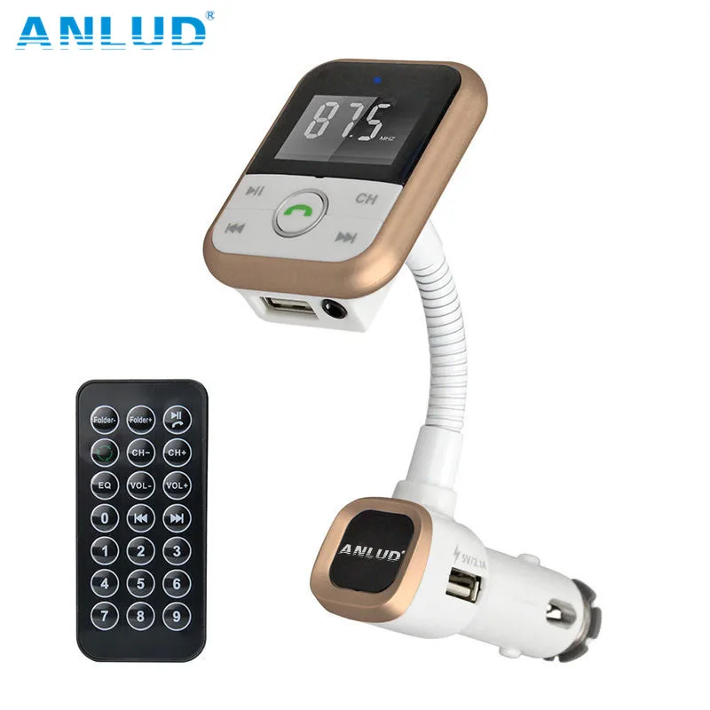 Anlud Bluetooth гарнитура для авто MP3 плееры громкой связи Беспроводной передатчик