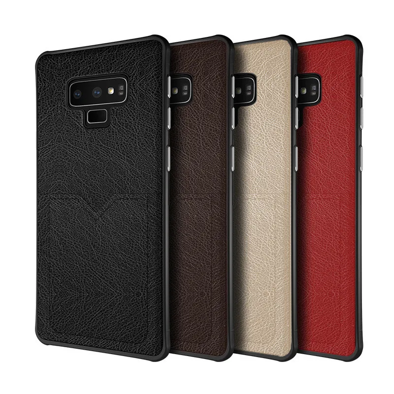 Чехол для Samsung Galaxy S9 Note 9 чехол S9plus модный жесткий из искусственной кожи Plus с