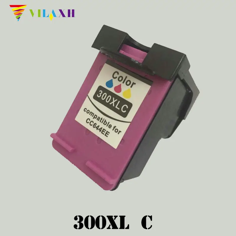 Совместимый с Vilaxh 300xl чернильный картридж Замена для HP 300 xl Deskjet F4583 F4500 Photosmart C4680 C4683