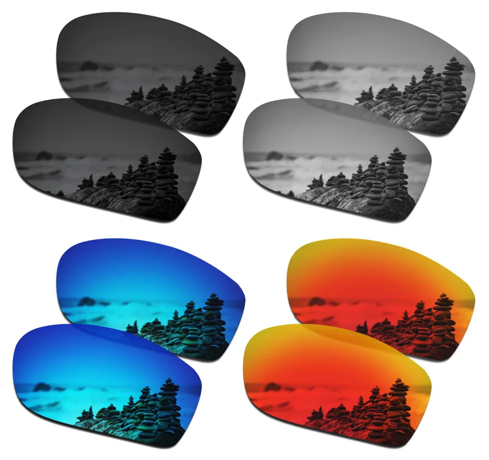 4 пары поляризованных солнцезащитных очков SmartVLT Сменные линзы для Oakley Valve новинка