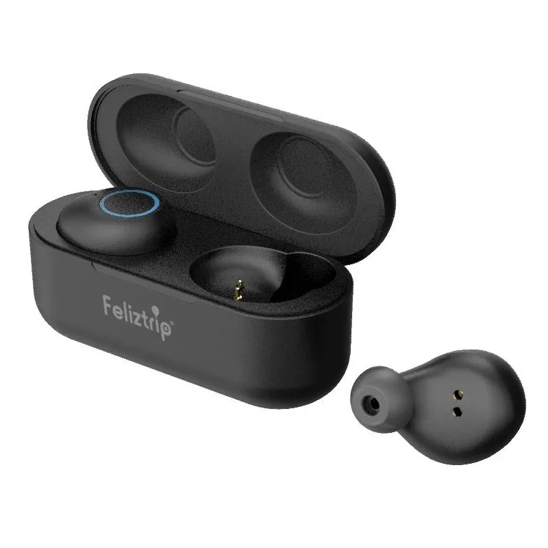 Feliztrip TR TWS T9 Bluetooth наушники/Беспроводная гарнитура истинная беспроводная 3 5 часов
