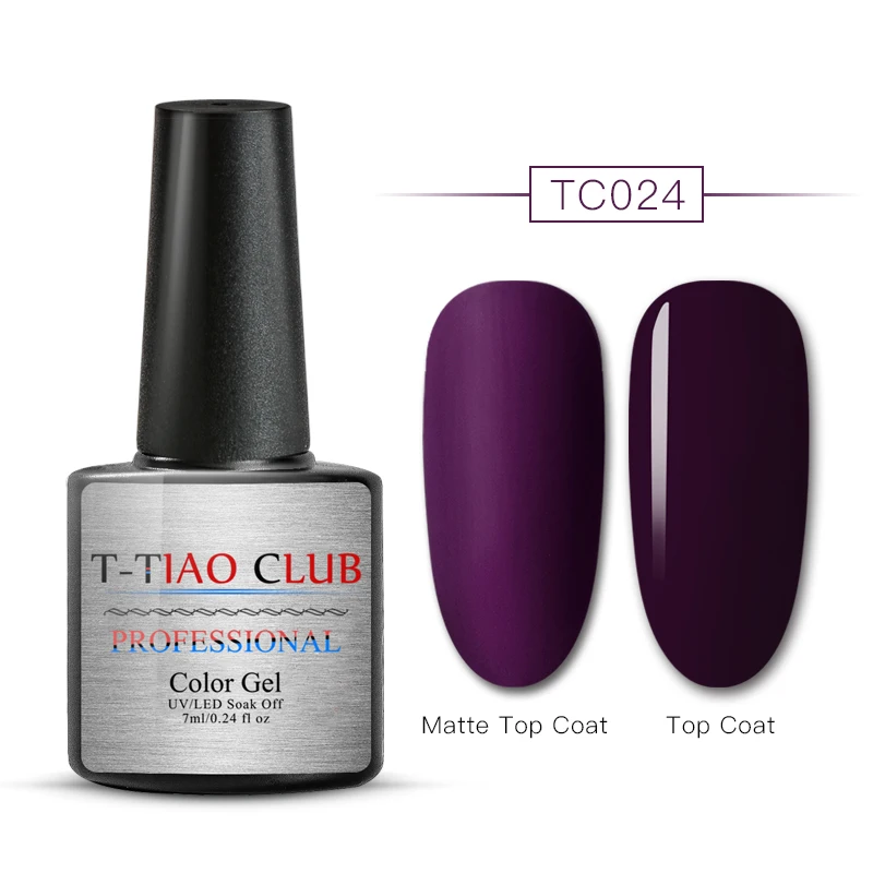 S04975 T-TIAO CLUB, матовый гель для ногтей телесного цвета, гибридный лак для ногтей, полуперманентный УФ-гель, основа для ногтей - Цвет: S04975