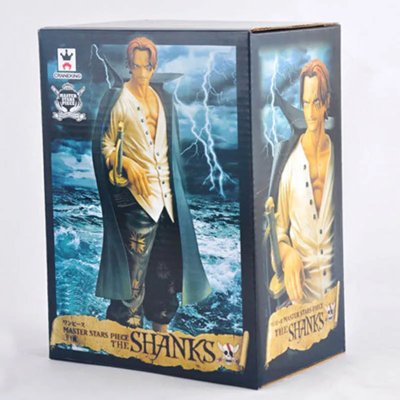 25 см косплей японское аниме One piece Akakami no shankusu ПВХ фигурка Модель Куклы Игрушки для
