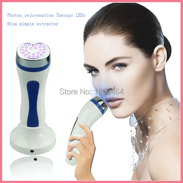 Бесплатная доставка био лифтинг лица синий свет акне удалить профессиональный