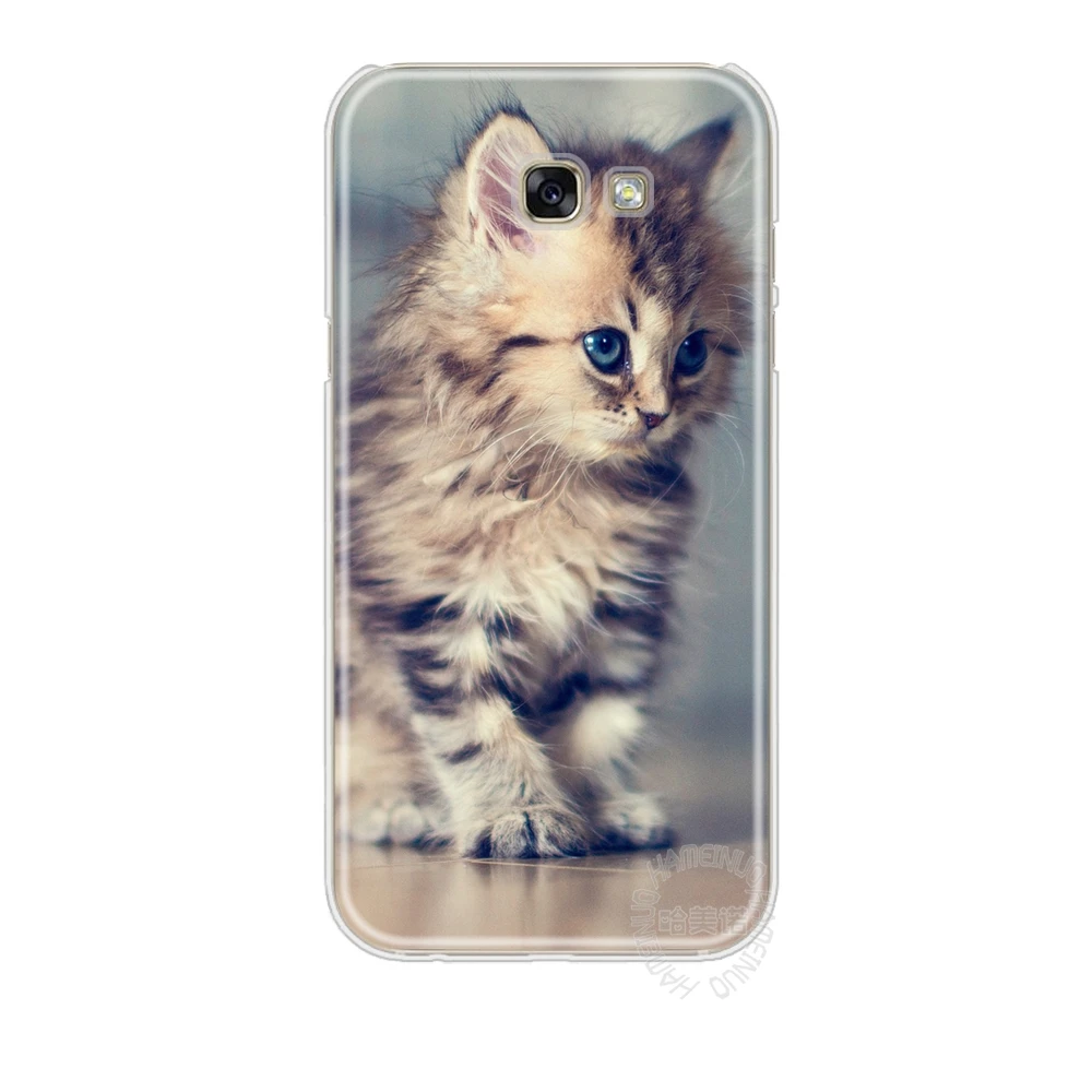 HAMEINUO с капюшоном Китти Кэт зеленым глазом милый животных pet Чехол для мобильного