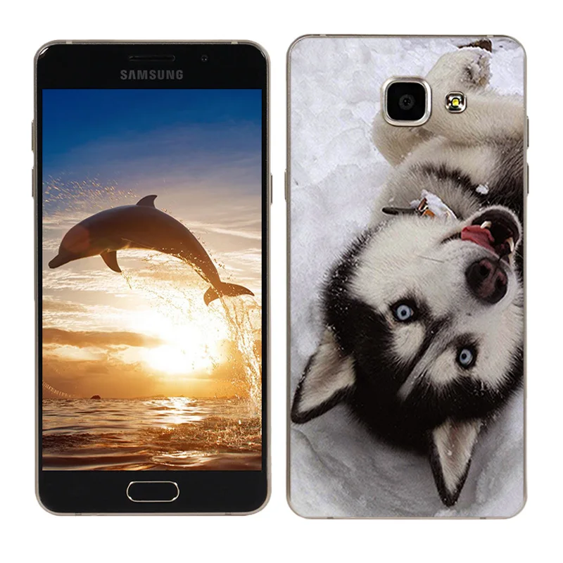 22 Чехол для телефона s для samsung Galaxy A3 A5 TPU Fundas Para Coque чехол для телефона С Рисунком Тигра для Galaxy A7 - Цвет: 22