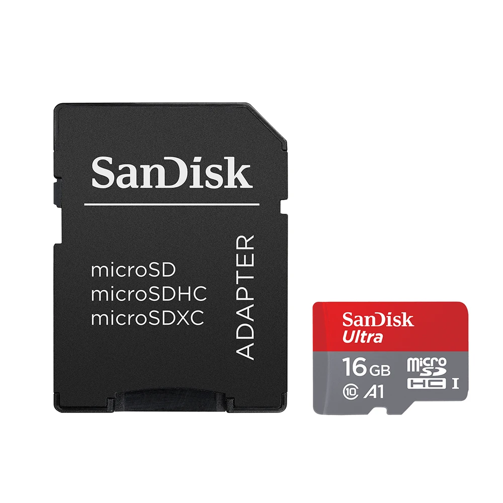 Двойной Флеш накопитель SanDisk Ultra карты памяти UHS I U1 Trans Flash 98 МБ/с. C10 микро sd карта на