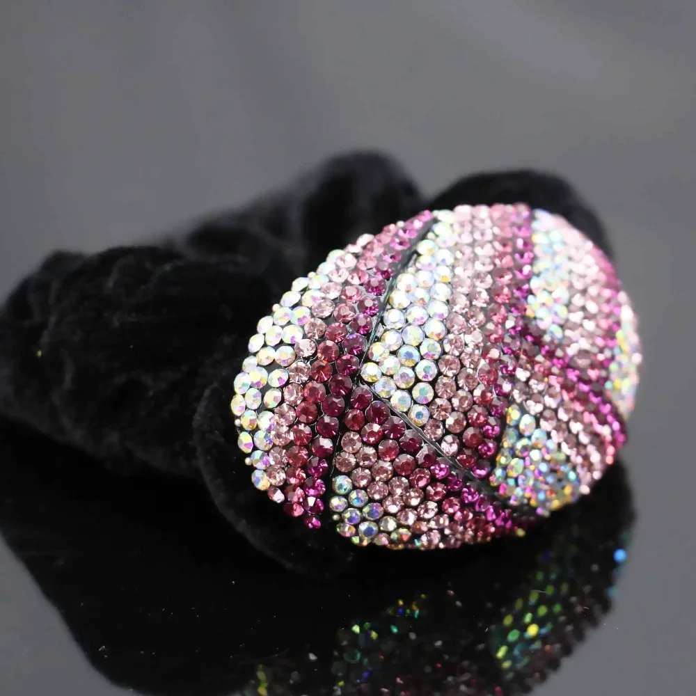 41*64 мм эластичный Свадебный головной убор головная повязка инкрустированные