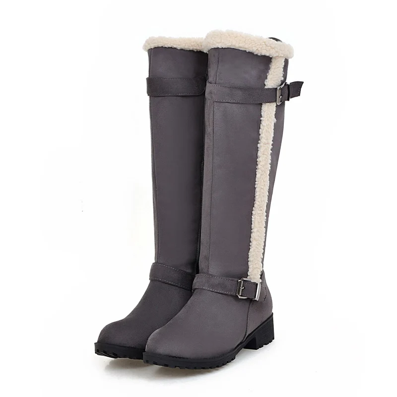 Размер 34–43 женские ботинки в английском стиле повседневные с модной пряжкой