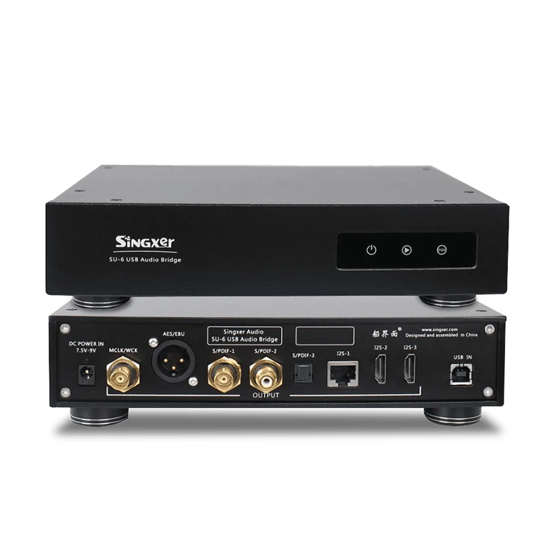 Singxer SU 6 XMOS XU208 CPLD фемтосекундные часы цифровой интерфейс USB|Усилители мощности| |