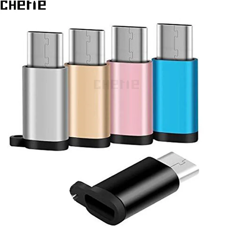 Cherie Type C к адаптеру Micro USB Для Huawei P20 Pro Samsung S8 + Xiaomi redmi note 7 Android Adaptador Tipo быстрое