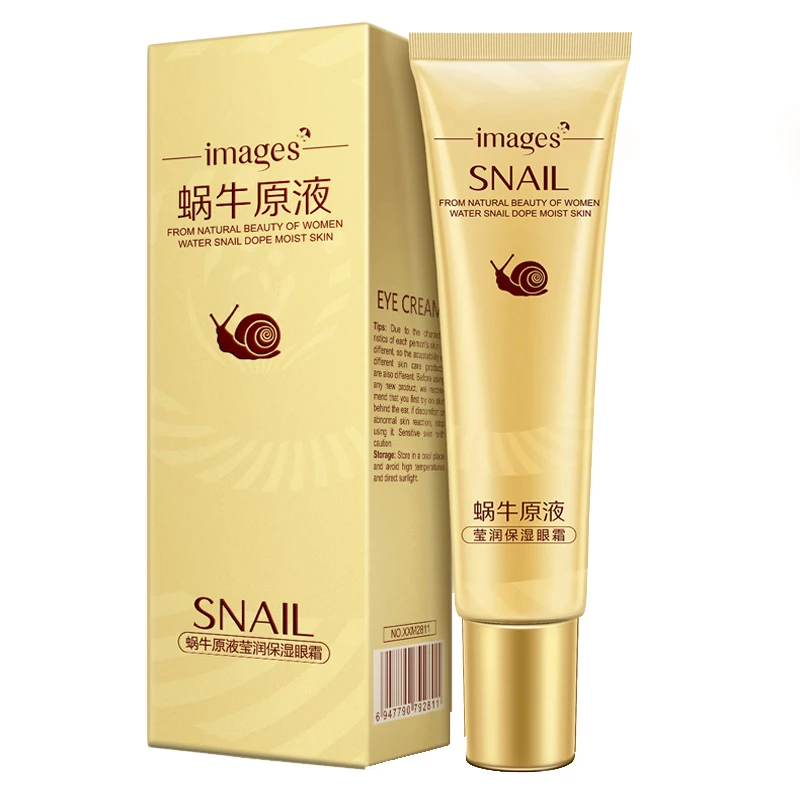 Изображения 20 мл улитки крем для глаз сущность Уход за кожей Сыворотки мгновенно