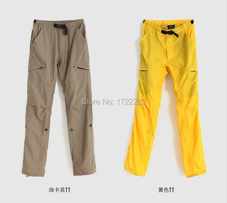 Women's Outdoor Lifestyle Brand Pants Waterproof Breathable Quick Drying UV-Control Trousers |