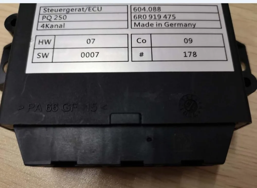 Датчик парковки для VW Polo 6R PQ25 4K парка пилота 6R0 919 475 6R0919475 7E0919475K 7E0 K | Автомобили и