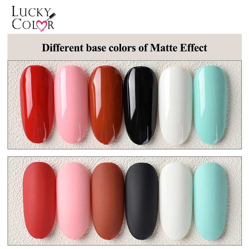 Matte Gel Nail Top Coat Polish Frosted Effect Manicure For UV Art Varnish 1 Bottle 10ML | Красота и здоровье