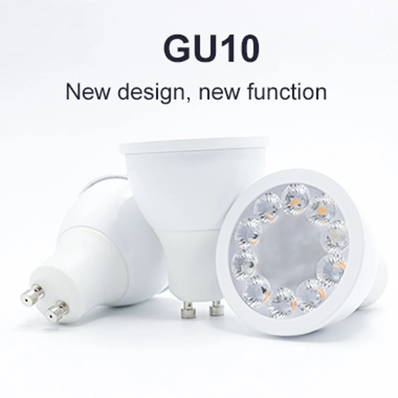 Васэда zigbee ww/cw диммер GU10 лампа Светодиодный прожектор 5W ZLL smart APP управления AC100 240V