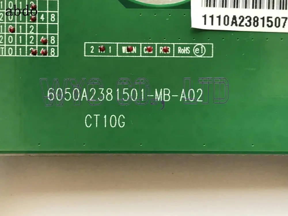 Материнская плата для ноутбука Toshiba satellite C600 C640 V000238060 6050A2381501 MB A02|Материнские