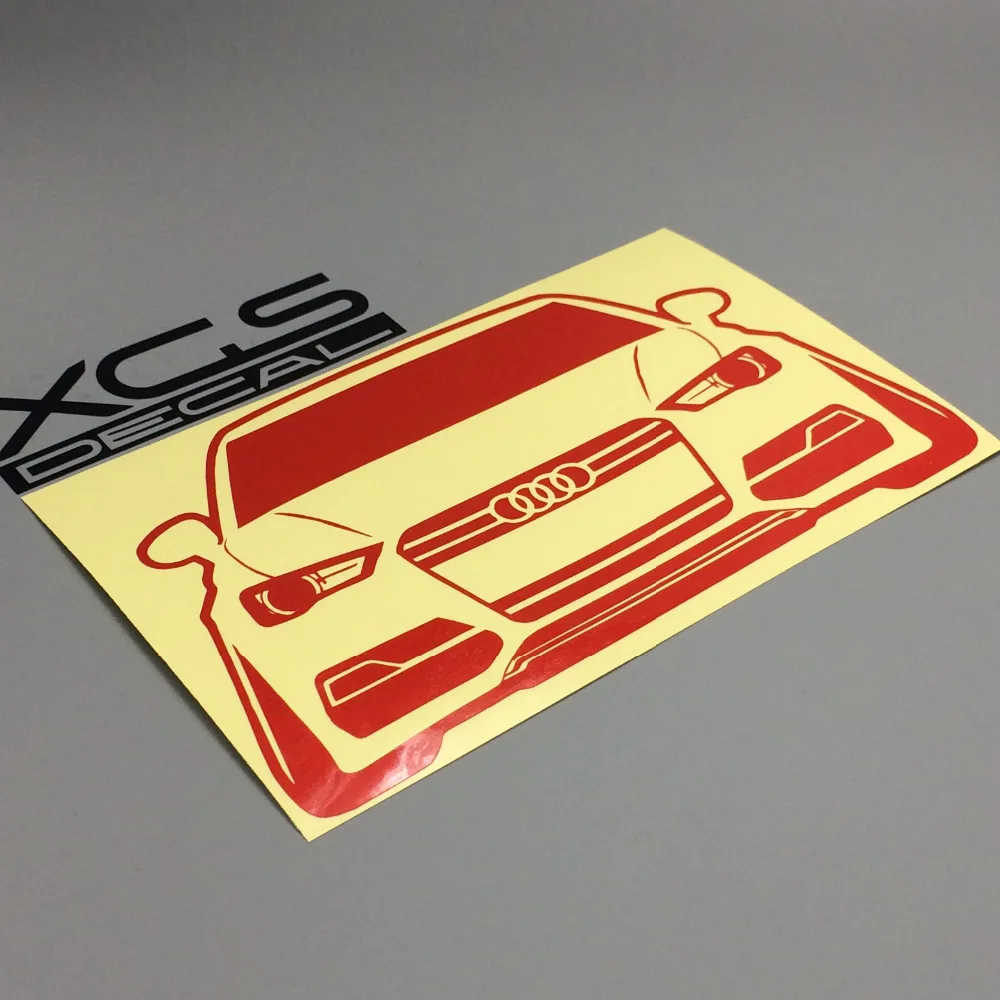 

XGS DECAL Car decals hellaflush ad car head 16cm x 10cm vinyl reflective waterproof stickers for motorcycle truck ebike