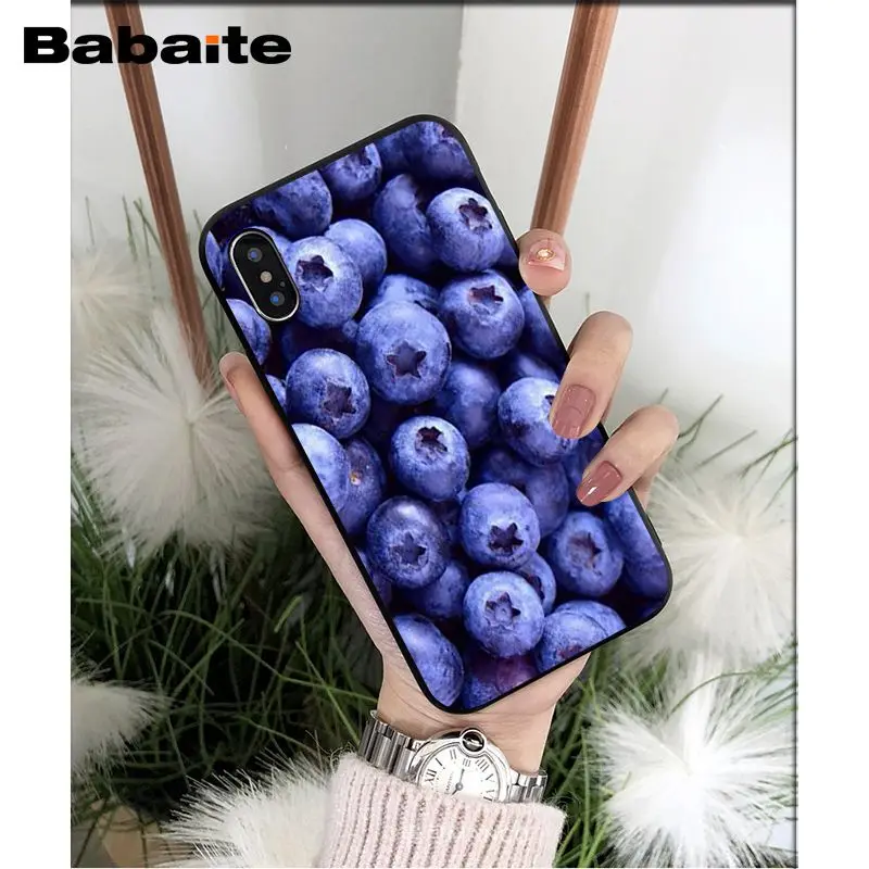 Babaite полный экран Фрукты красочные милые аксессуары для телефона чехол Apple iPhone 8 7 6