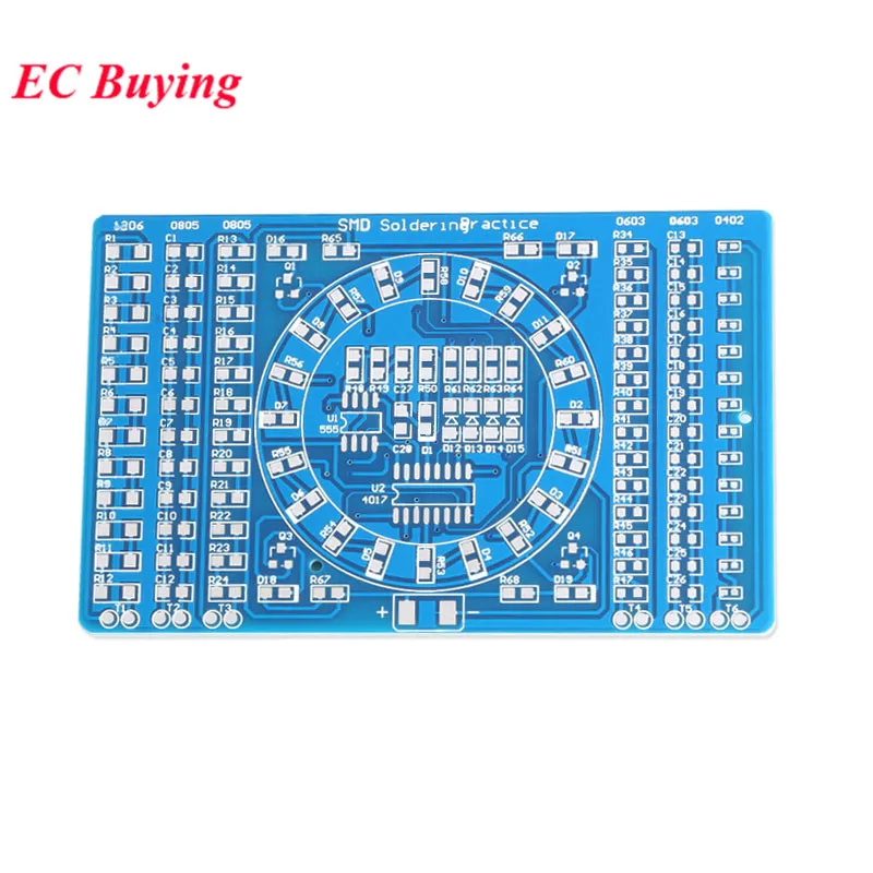 DIY SMT SMD компонентная паяльная доска, светильник для проточной воды, набор для самостоятельной сборки, электронные компоненты