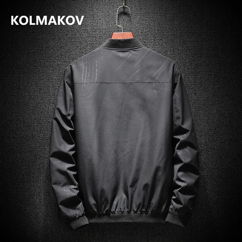 Мужская куртка в полоску Весенняя повседневная размер M 4XL 2019|Мужские куртки| |