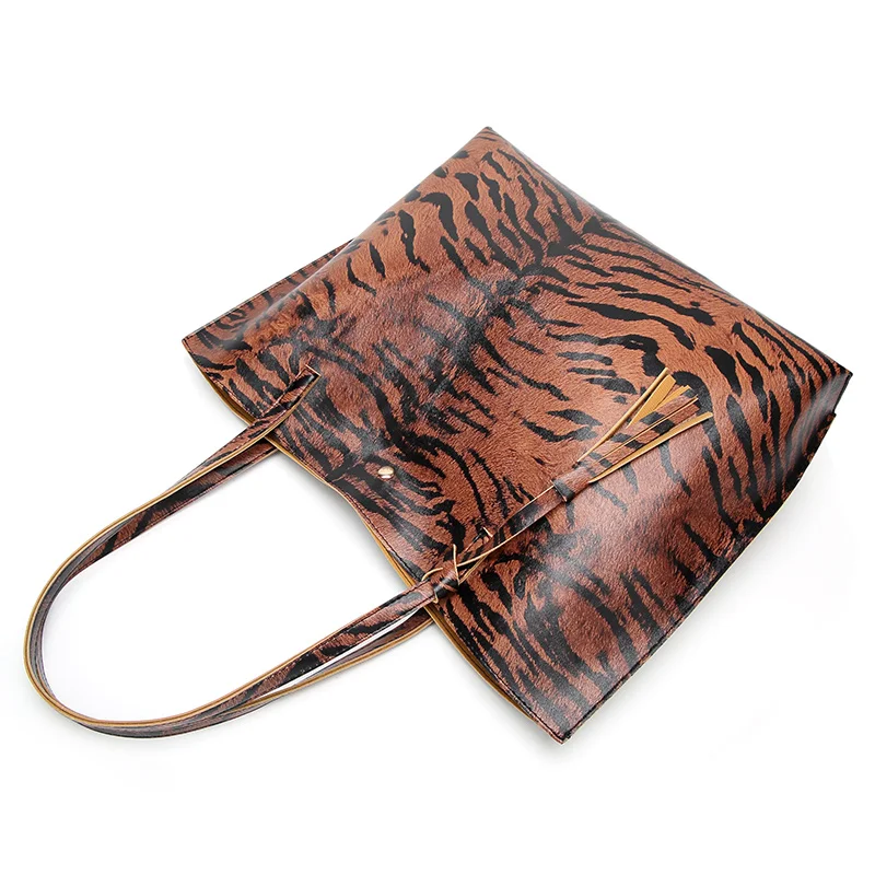 Ankareeda роскошные сумки для женщин дизайнер Leopard Кожа Сумка Высокое качество