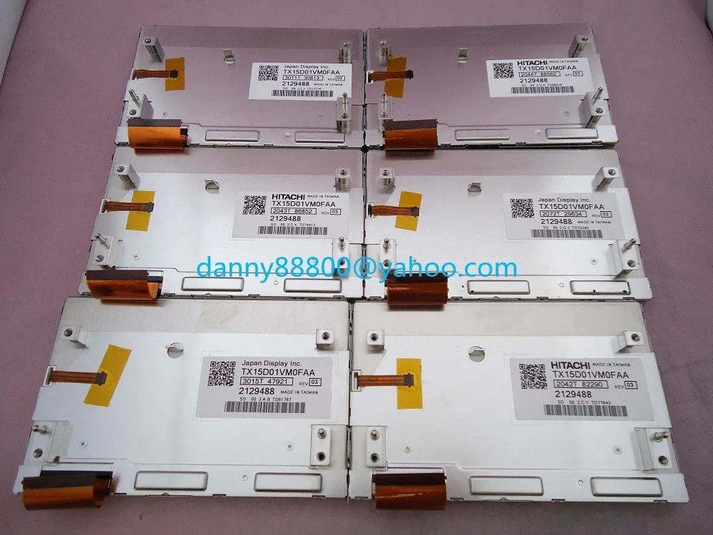 Оригинальный японский дисплей Inc. TX15D01VM0FAA ЖК экран модуль 2129488 для mercedes серии C